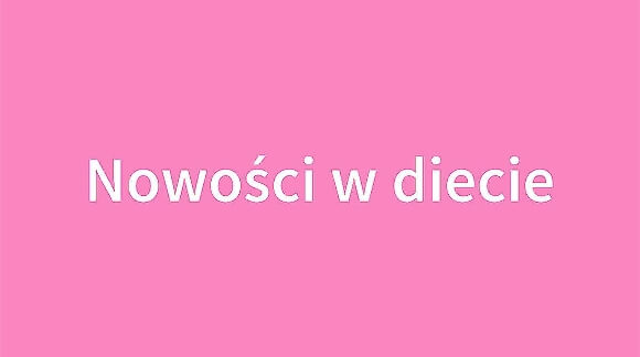 Nowość w diecie: Zmiana w ustawieniach i lepsze dopasowanie