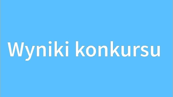 wyniki konkursu