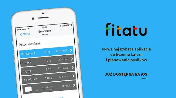 Fitatu na iOS - nasza aplikacja do liczenia kalorii wreszcie dostępna w AppStore